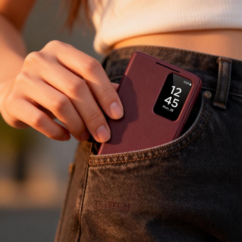 Etui z klapką Tech-Protect Smart Wallet dla Samsung Galaxy S26 Plus, czarne.
